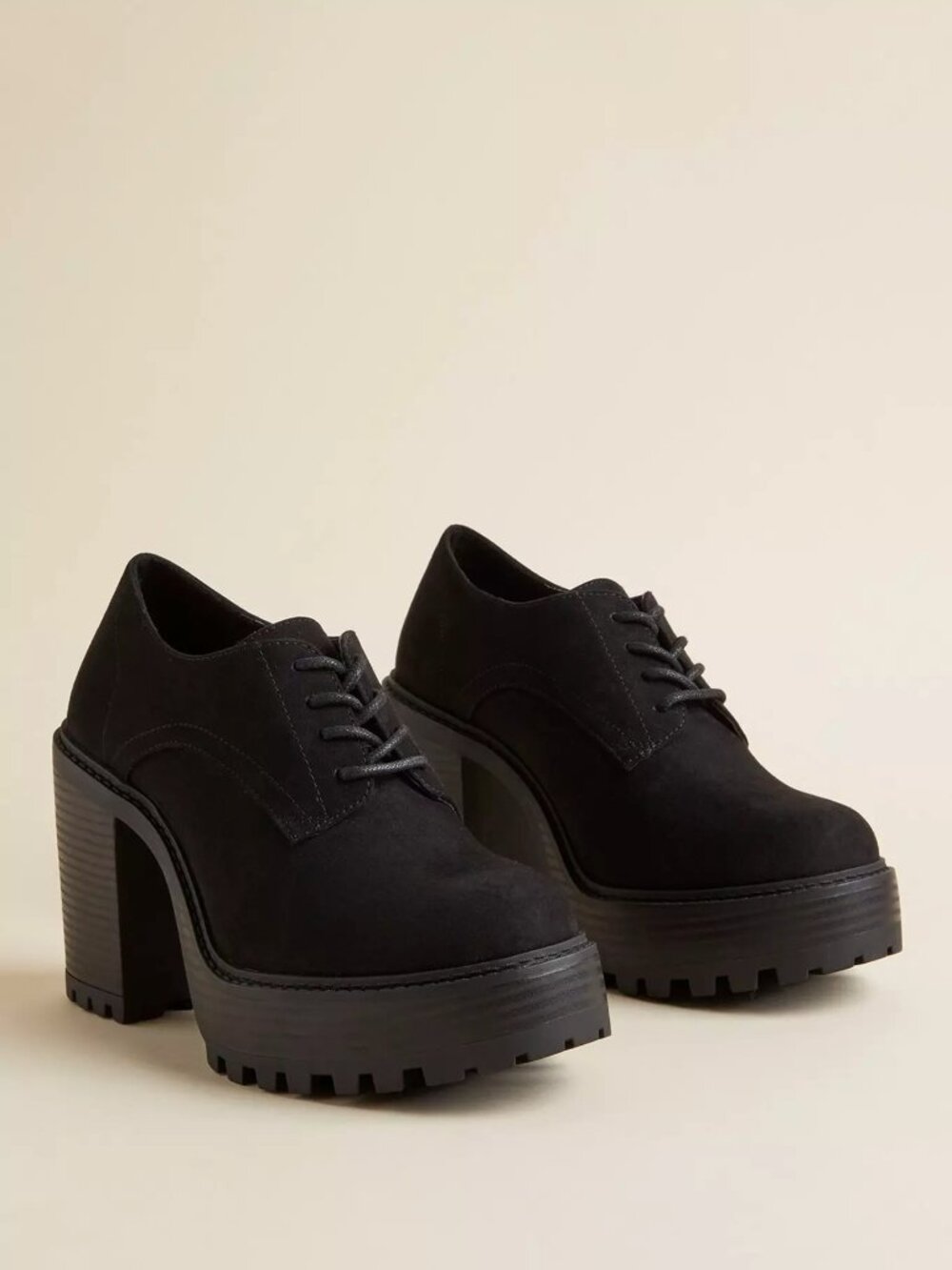 Torrid Platform Oxford Heel — Black — Size 13 — Worn Once